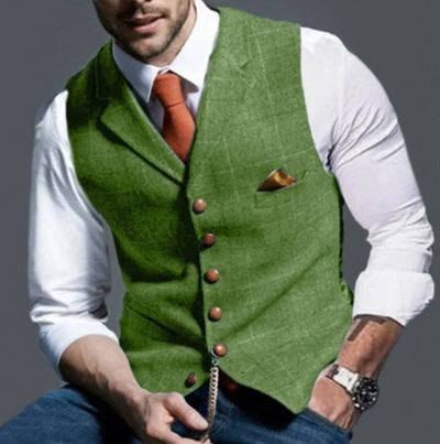Buttoned Down Men's Waistcoat