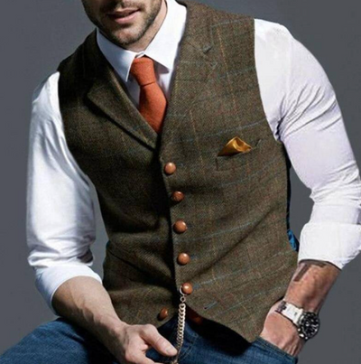Buttoned Down Men's Waistcoat