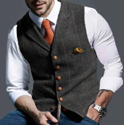 Buttoned Down Men's Waistcoat