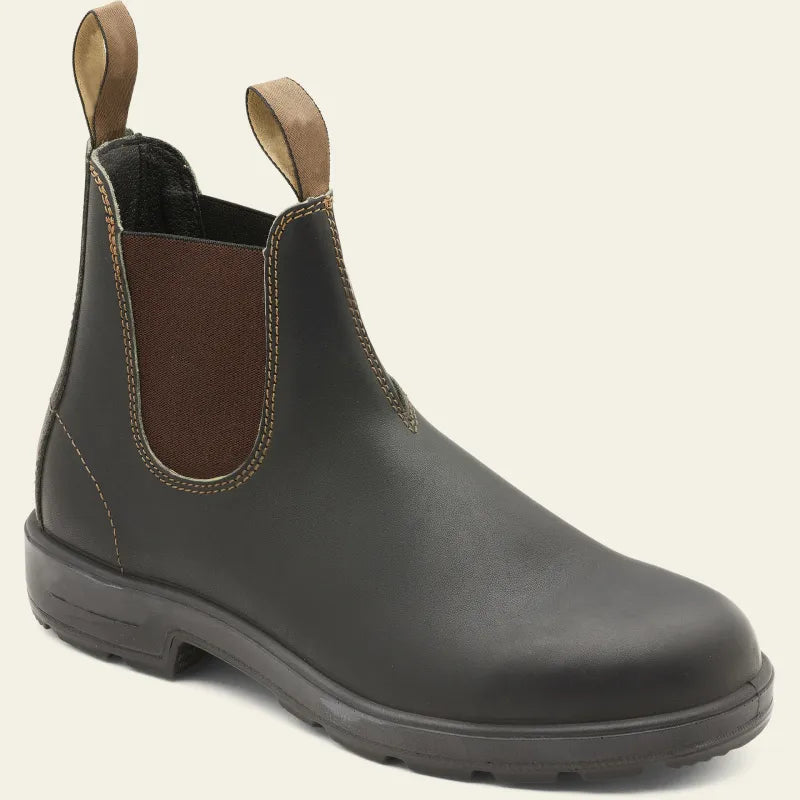 Slip-On Chelsea Ankle Boots | Leather Look