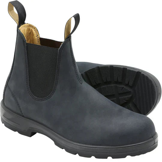 Slip-On Chelsea Ankle Boots | Leather Look
