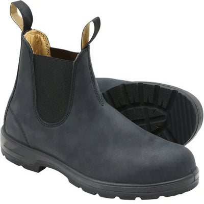 Slip-On Chelsea Ankle Boots | Leather Look