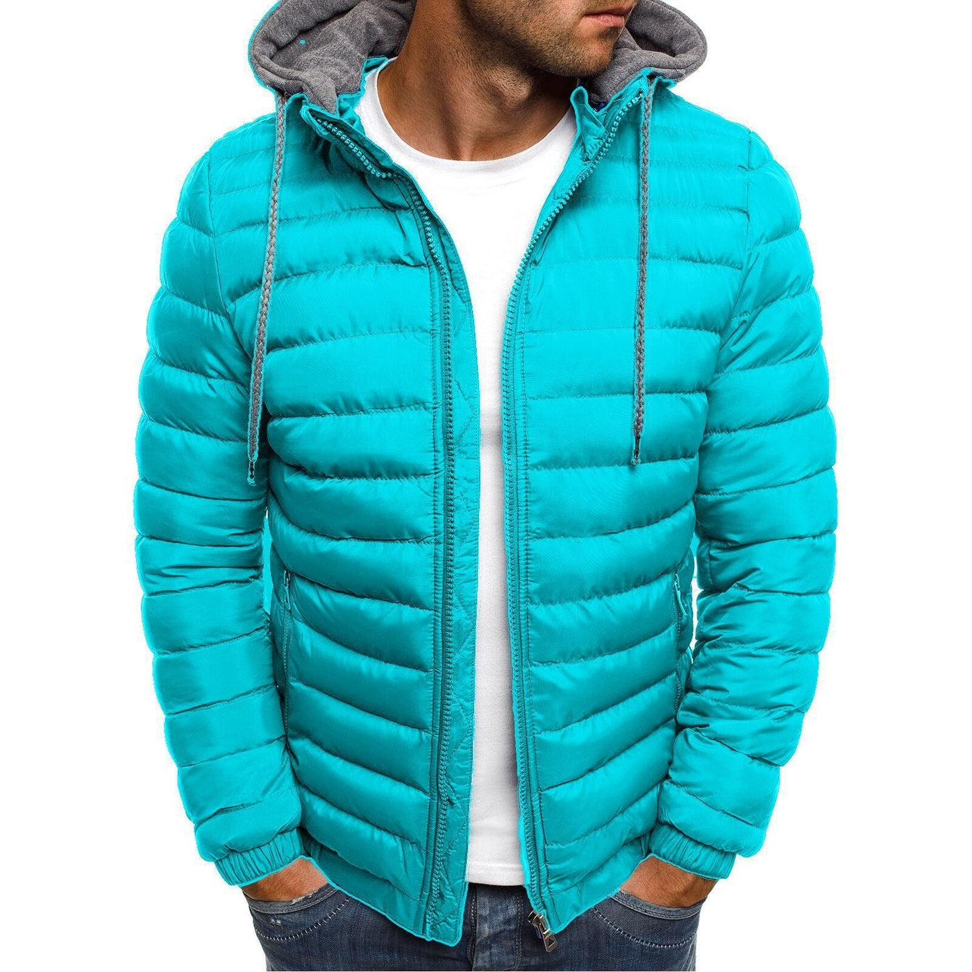 Waterproof Padded Jacket Men