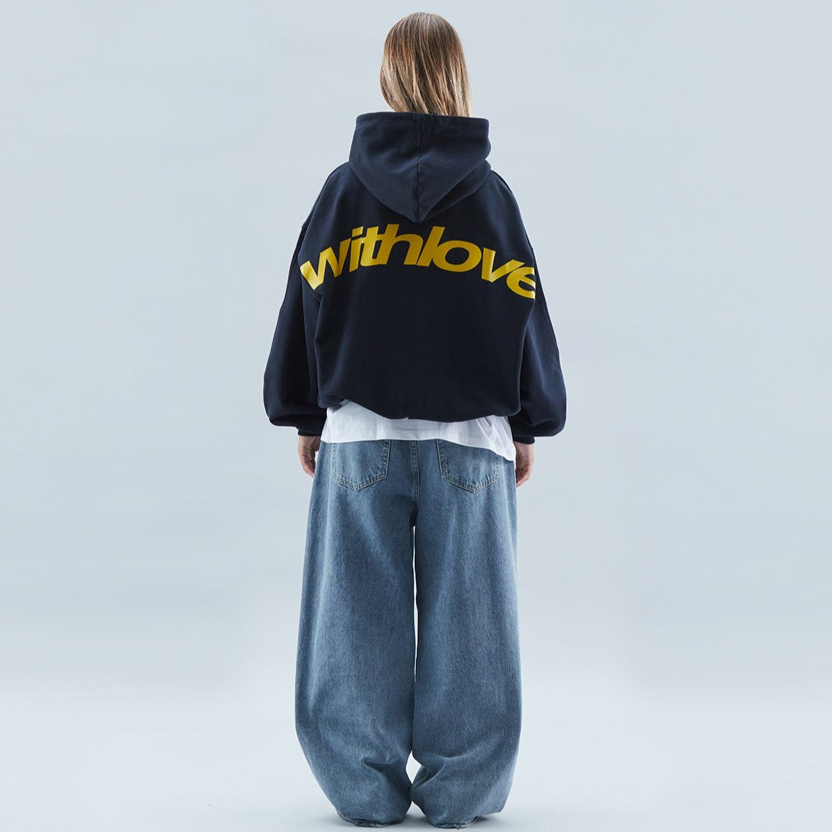 Oversized Hoodie with Big Back Print