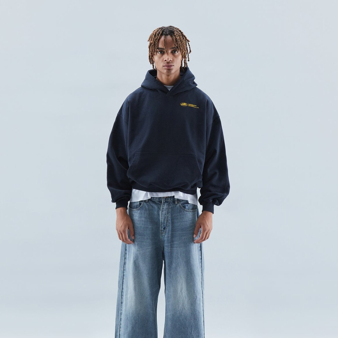 Oversized Hoodie with Big Back Print