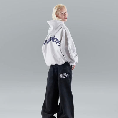 Oversized Hoodie with Big Back Print