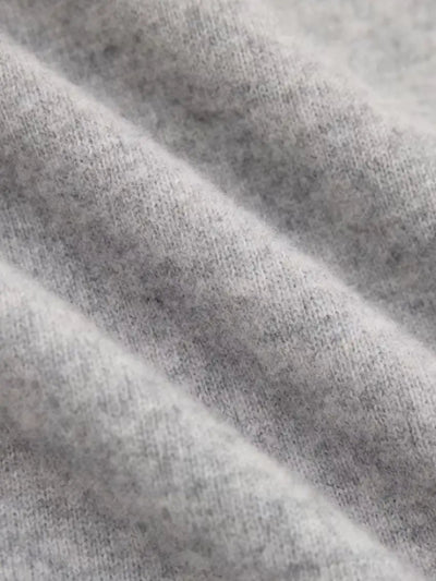Grau Cashwool T-Shirt für Herren