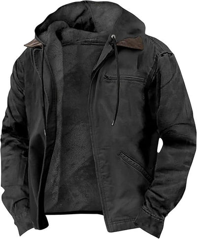Samuel - Fleece Lined Hooded Jacket Men