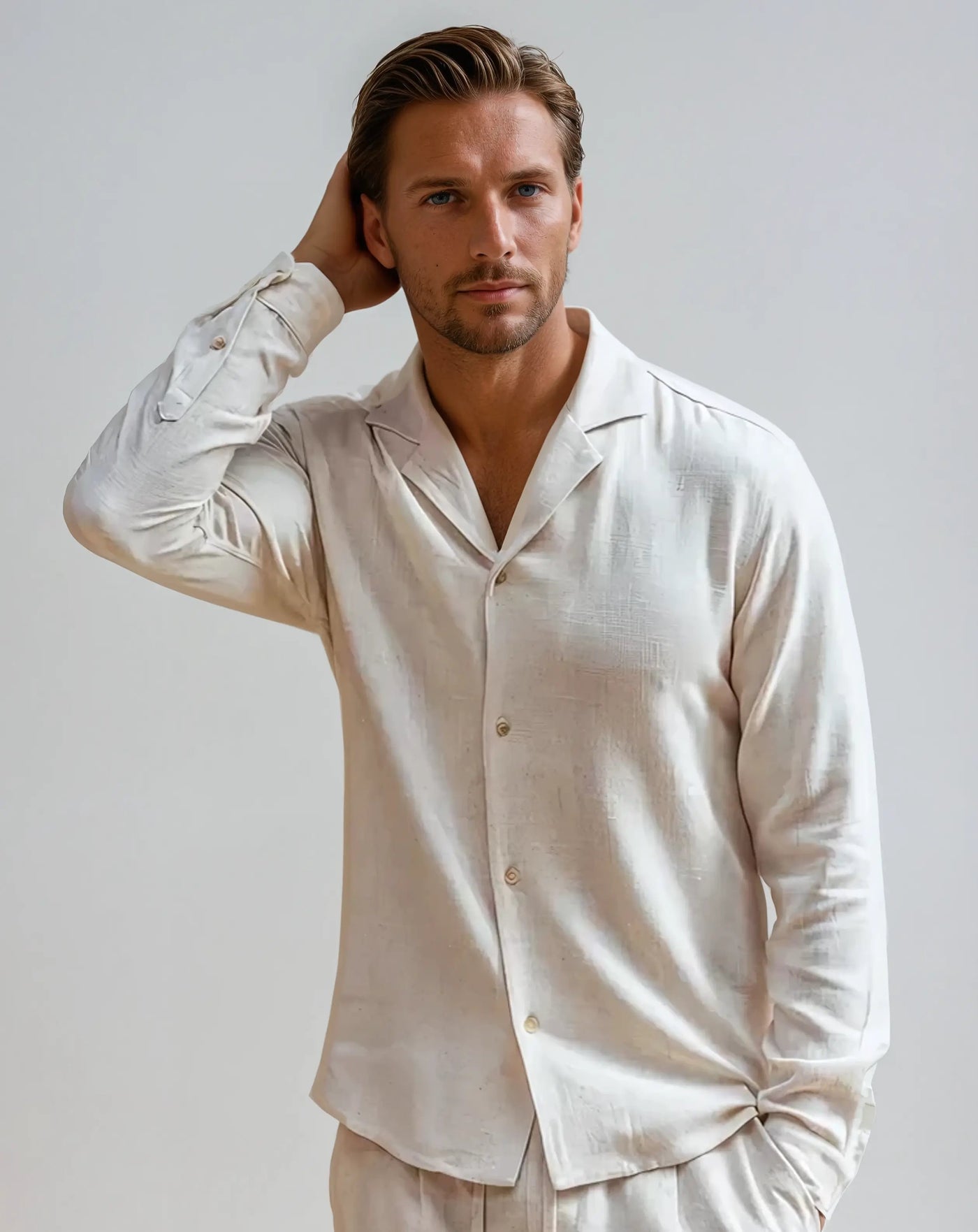 Variant image for Leinenhemd Herren Elegant-1