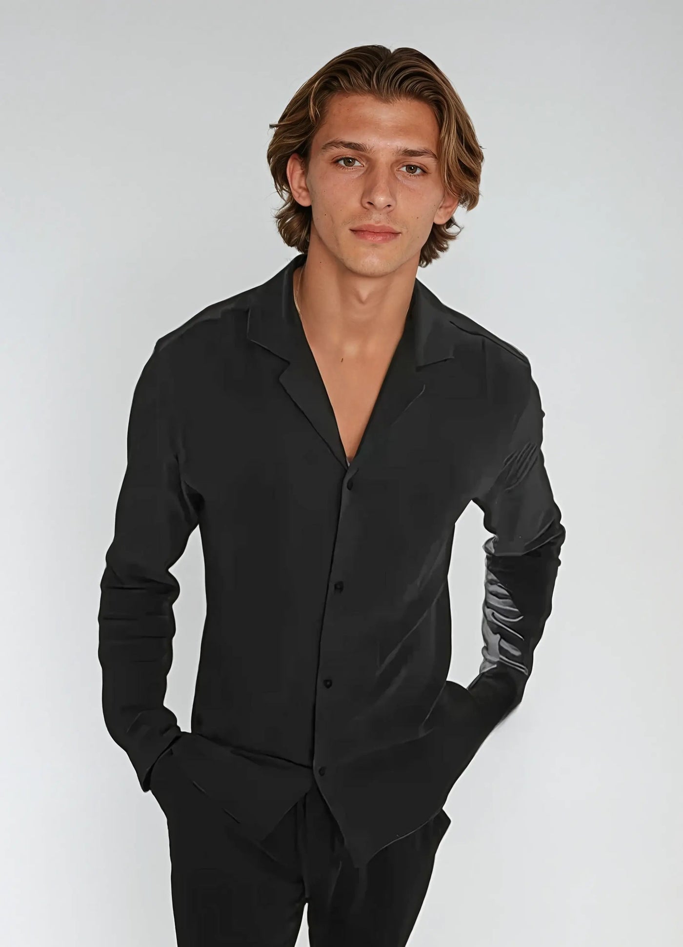 Mason - Classic Mens Summer Linen Shirt