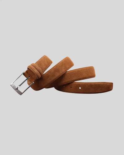 Klassischer Wildledergürtel Herren