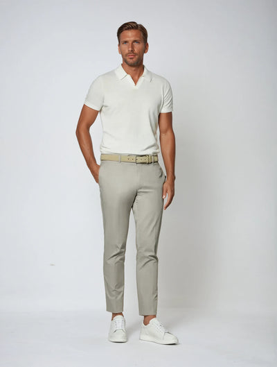 Nathan - Minimalist Polo Shirt Men