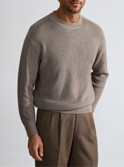 Variant image for Grauer Pullover Herren-1