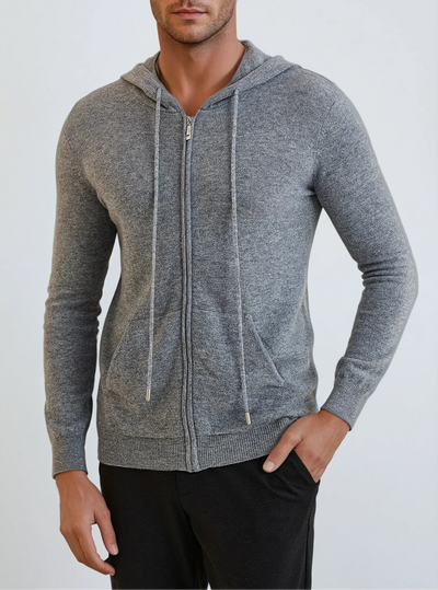 Morris - Classic Full zip Jumper Men