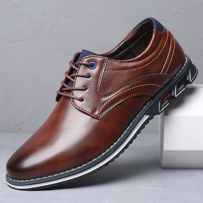Classic Polished Orthopedic Office Shoes