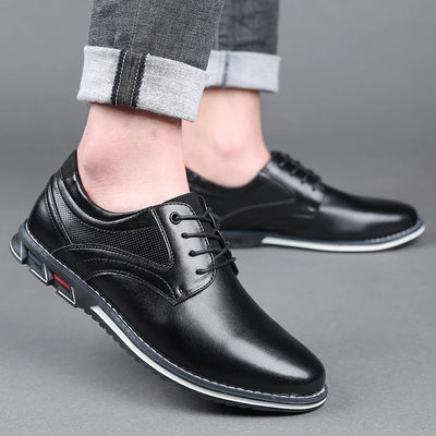 Classic Polished Orthopedic Office Shoes