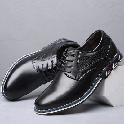 Classic Polished Orthopedic Office Shoes