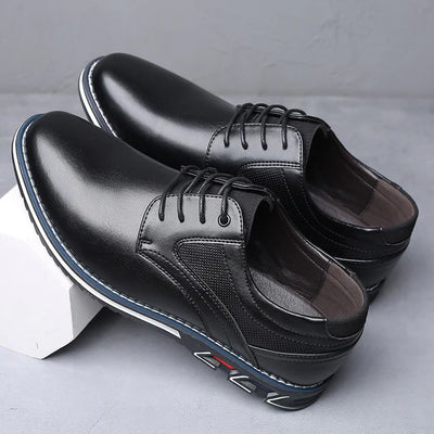 Classic Polished Orthopedic Office Shoes