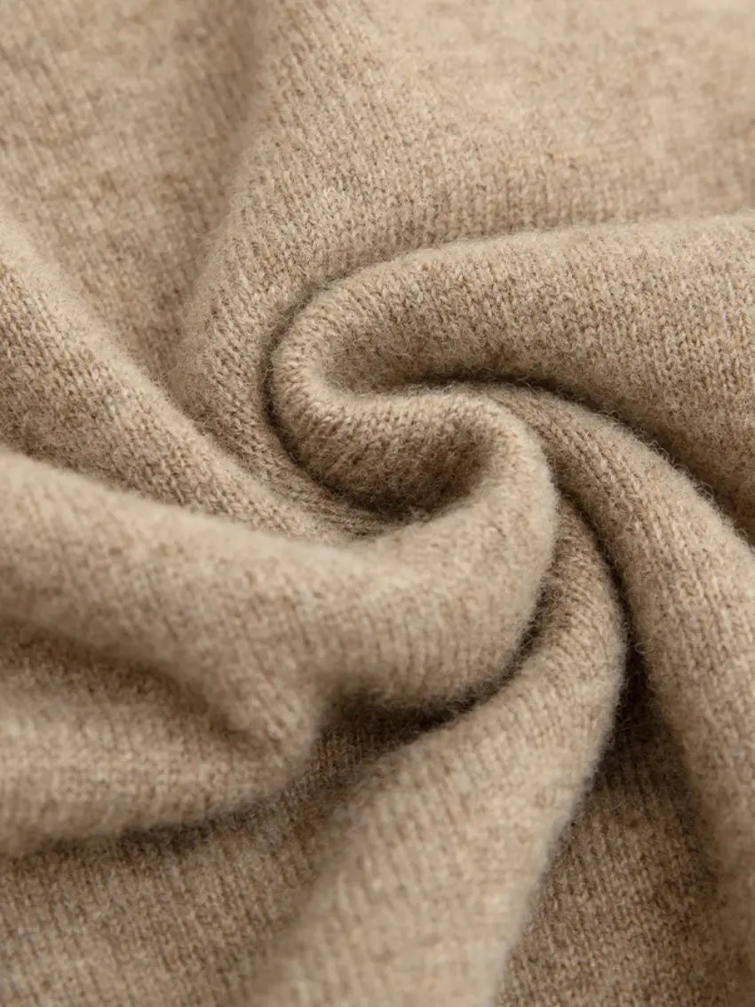 Herren T-Shirt Cashwool Beige