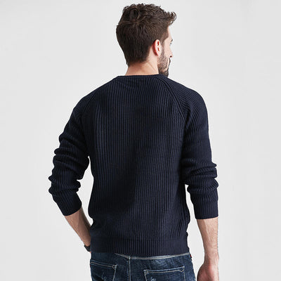 Lars – Knitted Men's Jumper with Crew Neck