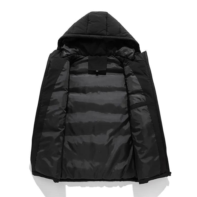 Hooded Casual Body Warmer Vest