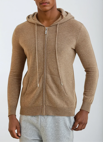 Thaddeus - Elegant Khaki Winter Jumper