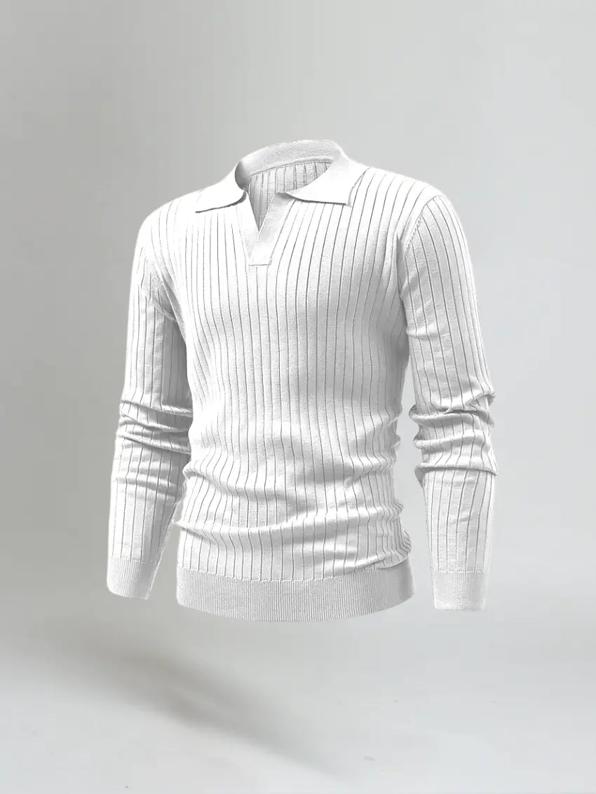 Patrick - Classic Cotton Polo Long Sleeve