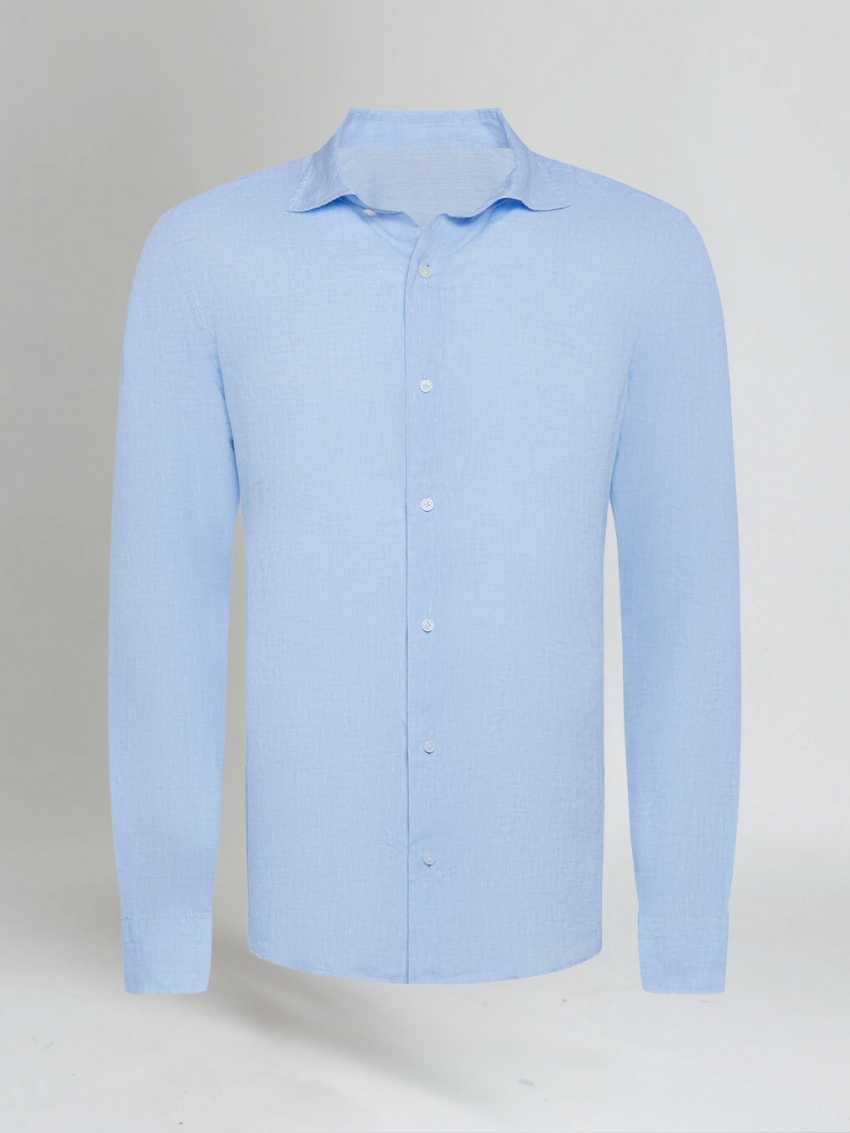 Oberon - Classic Linen Shirt Men