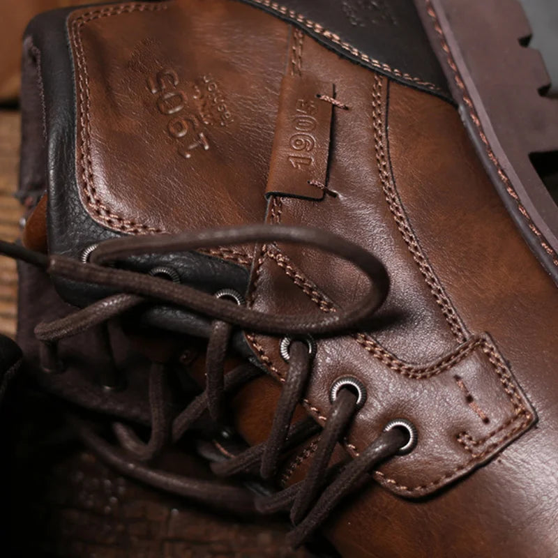 Outdoor Ankle Boots with Non-Slip Soles Men