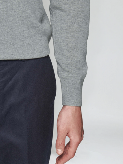 Augustus - Gray Knitted Jumper for Men