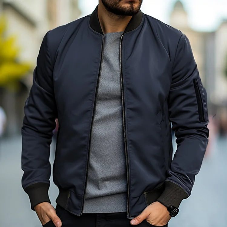 Lightweight Casual Bomber Jacket Men