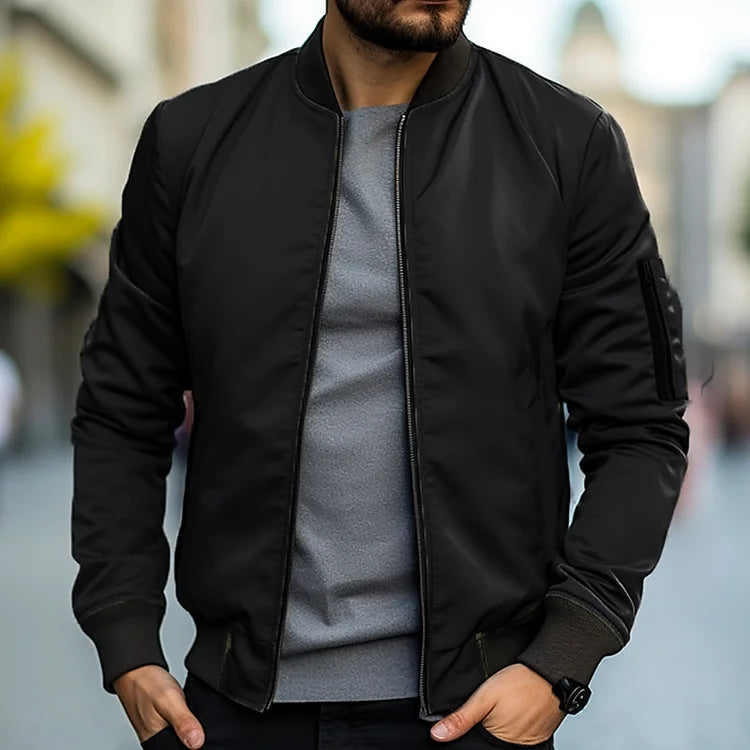 Lightweight Casual Bomber Jacket Men