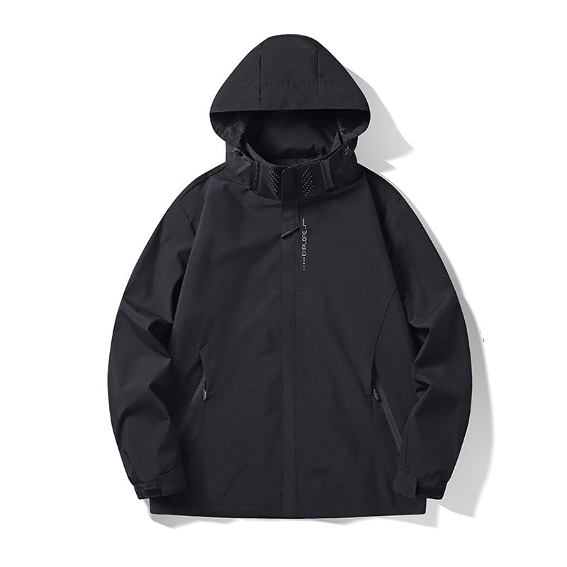 Windproof Outdoor Hoodie Men