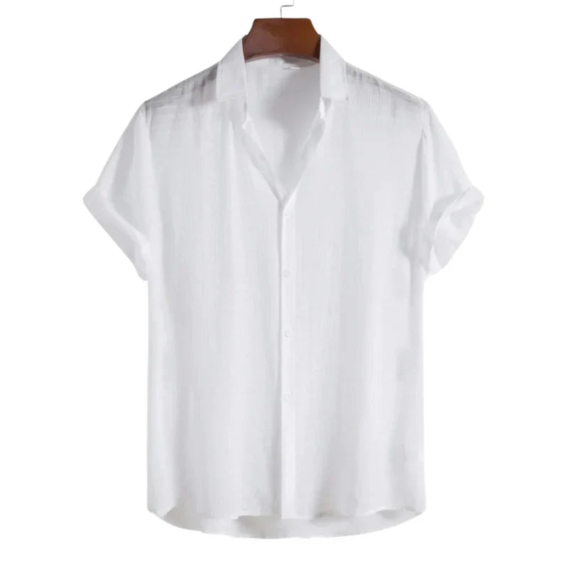 Herren Sommerhemd Old Money-4