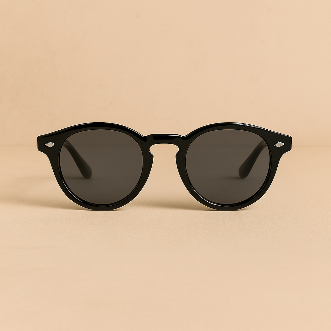 Variant image for Vintage Runde Sonnenbrille Herren-6