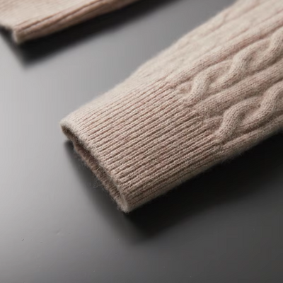 Cable Knit Half-Zip Sweater Men