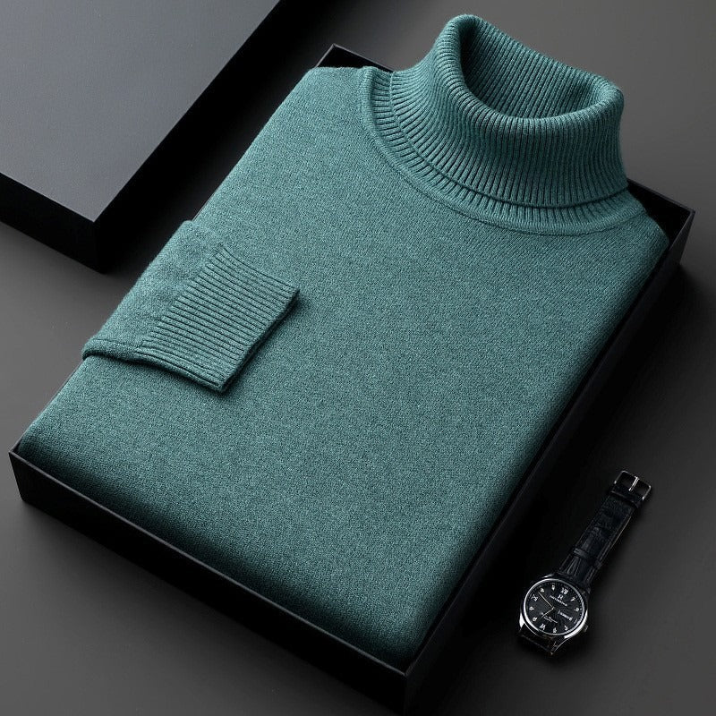 Warm Roll Neck Jumper Men