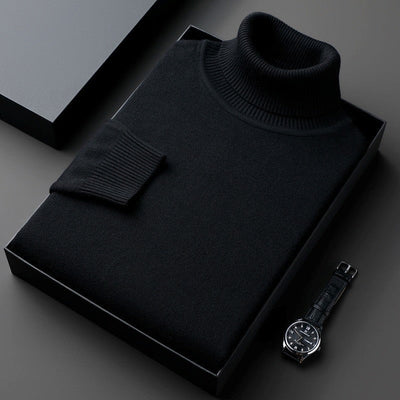 Warm Roll Neck Jumper Men