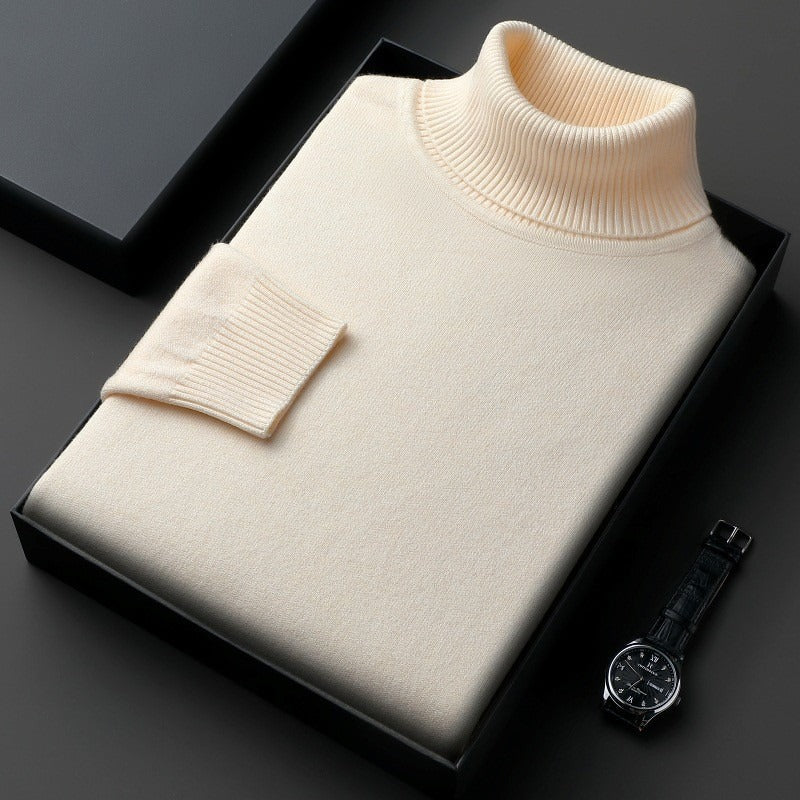 Warm Roll Neck Jumper Men