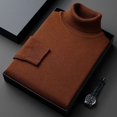 Warm Roll Neck Jumper Men