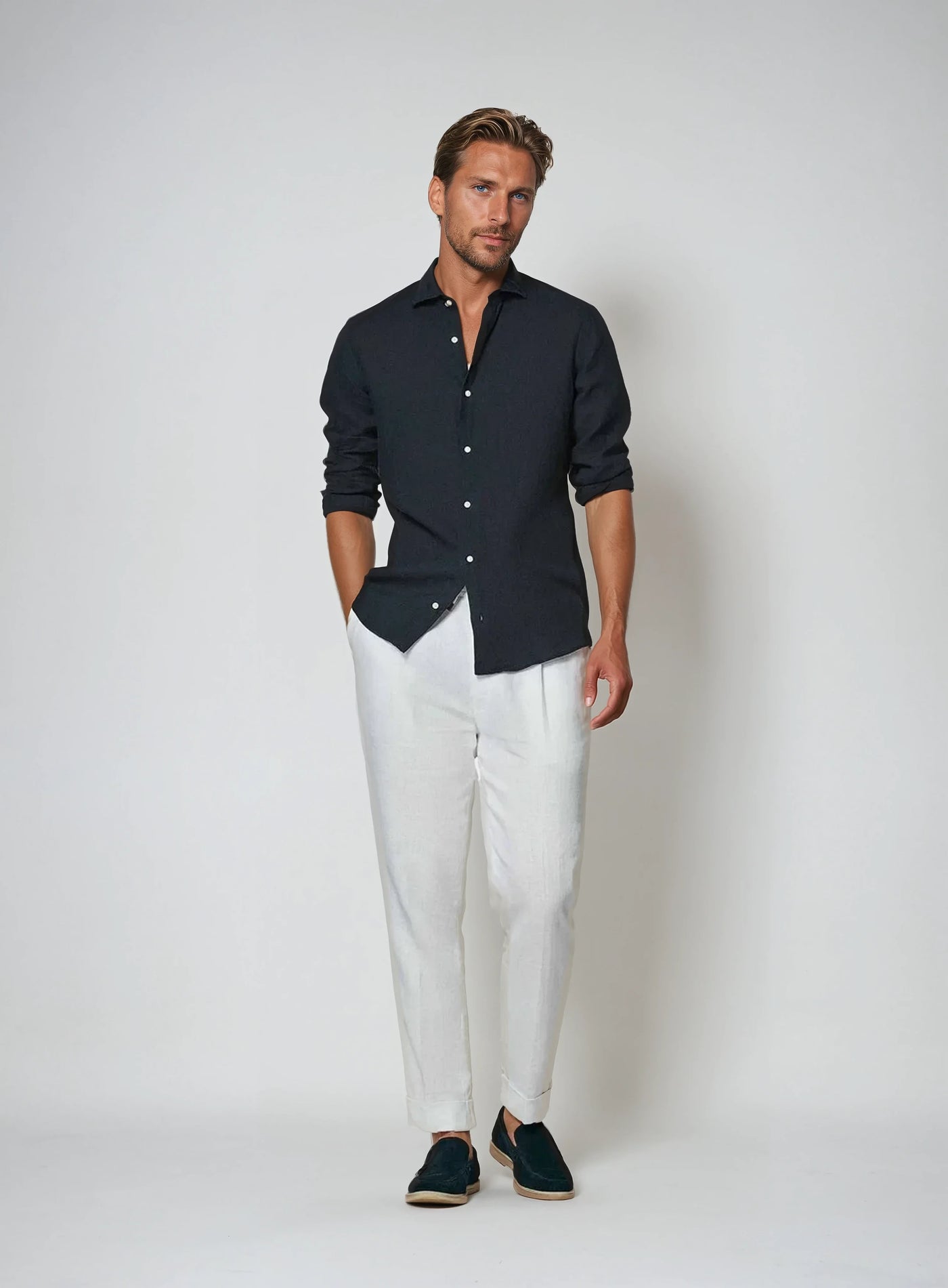 Brian - Timeless Business Shirt for Men