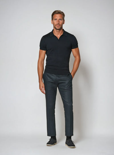 Onyx - Classic Cotton Polo for Men