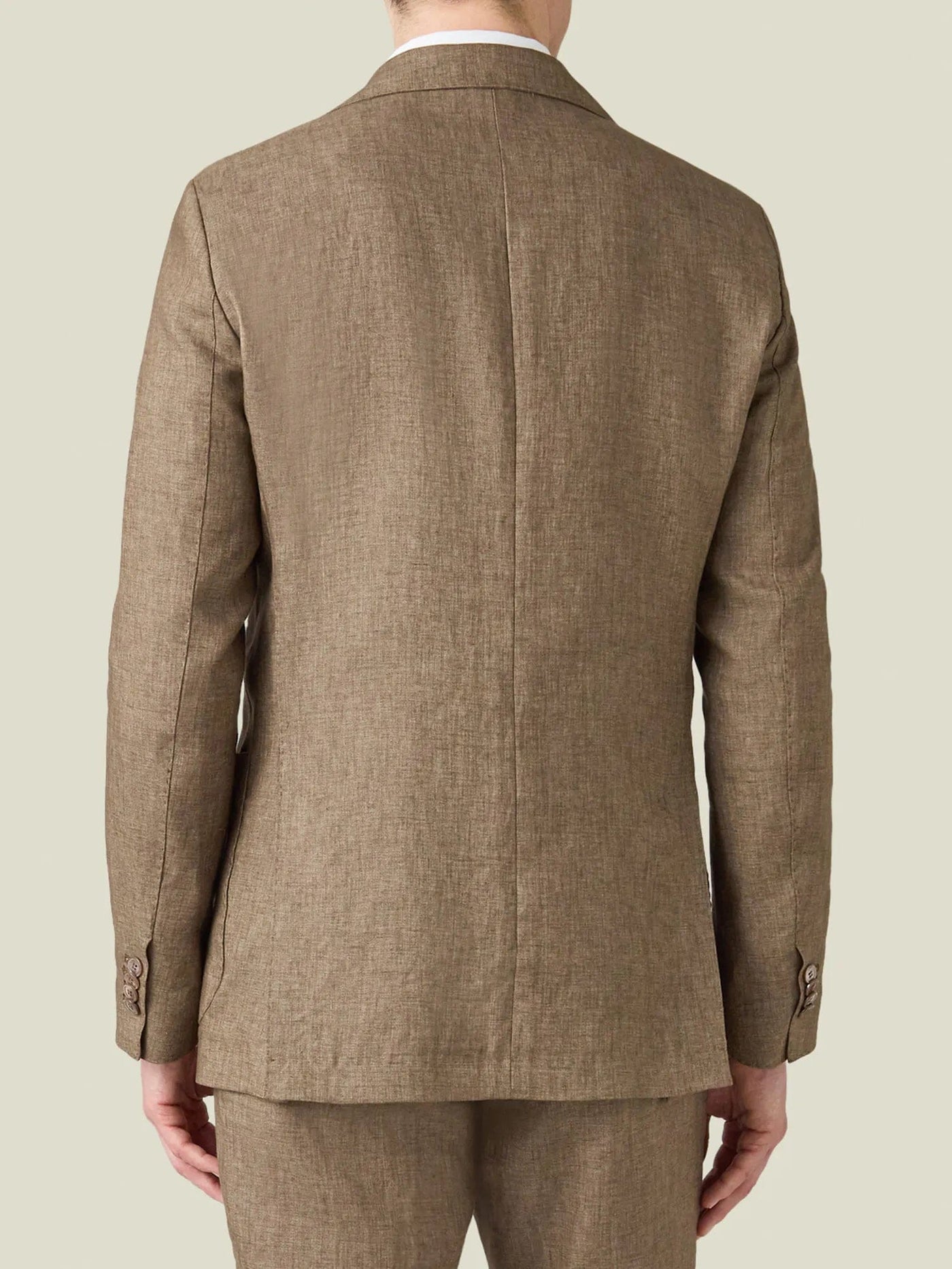 Hazelnut Old money zip-up Blazer