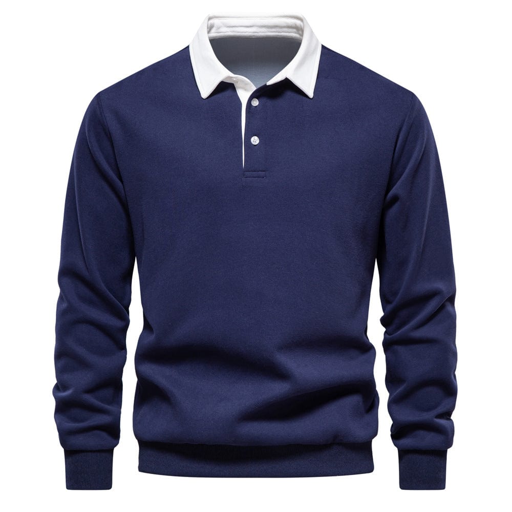 herren-luxuriöser-polo-pullover-mit-klassischem-kragen-und-elegantem-langarm-design