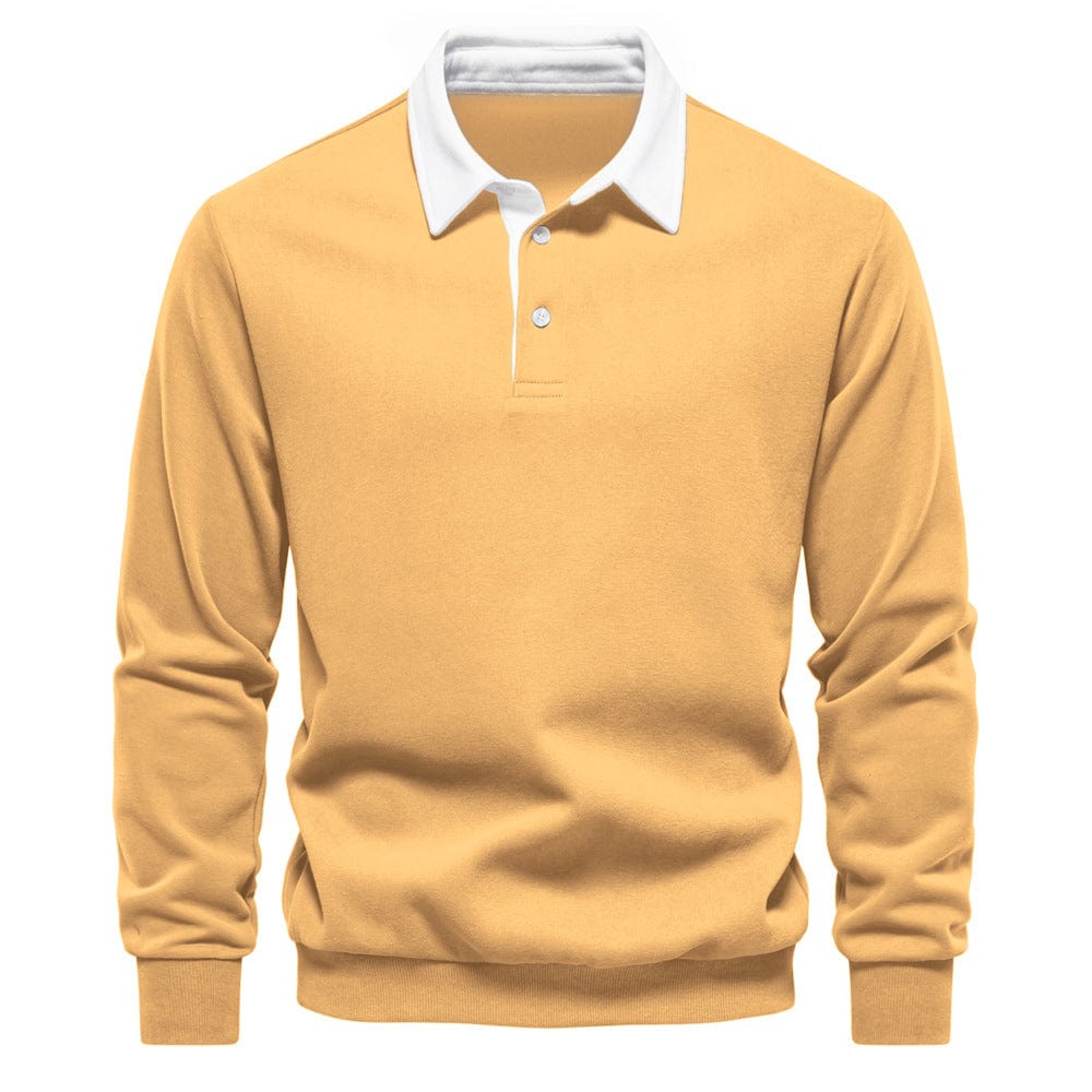 herren-luxuriöser-polo-pullover-mit-klassischem-kragen-und-elegantem-langarm-design