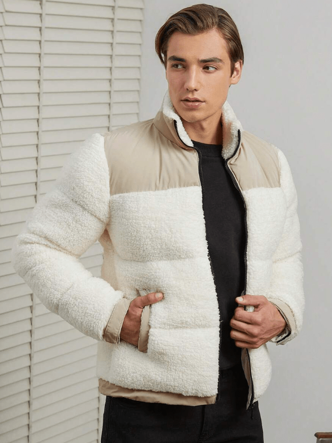 herren-pufferjacke-mit-stehkragen-und-strukturiertem-design-zeitloser-stil-für-kalte-tage