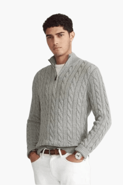 Santoni zip-up Pullover