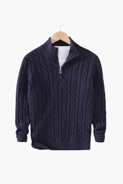 Santoni zip-up Pullover