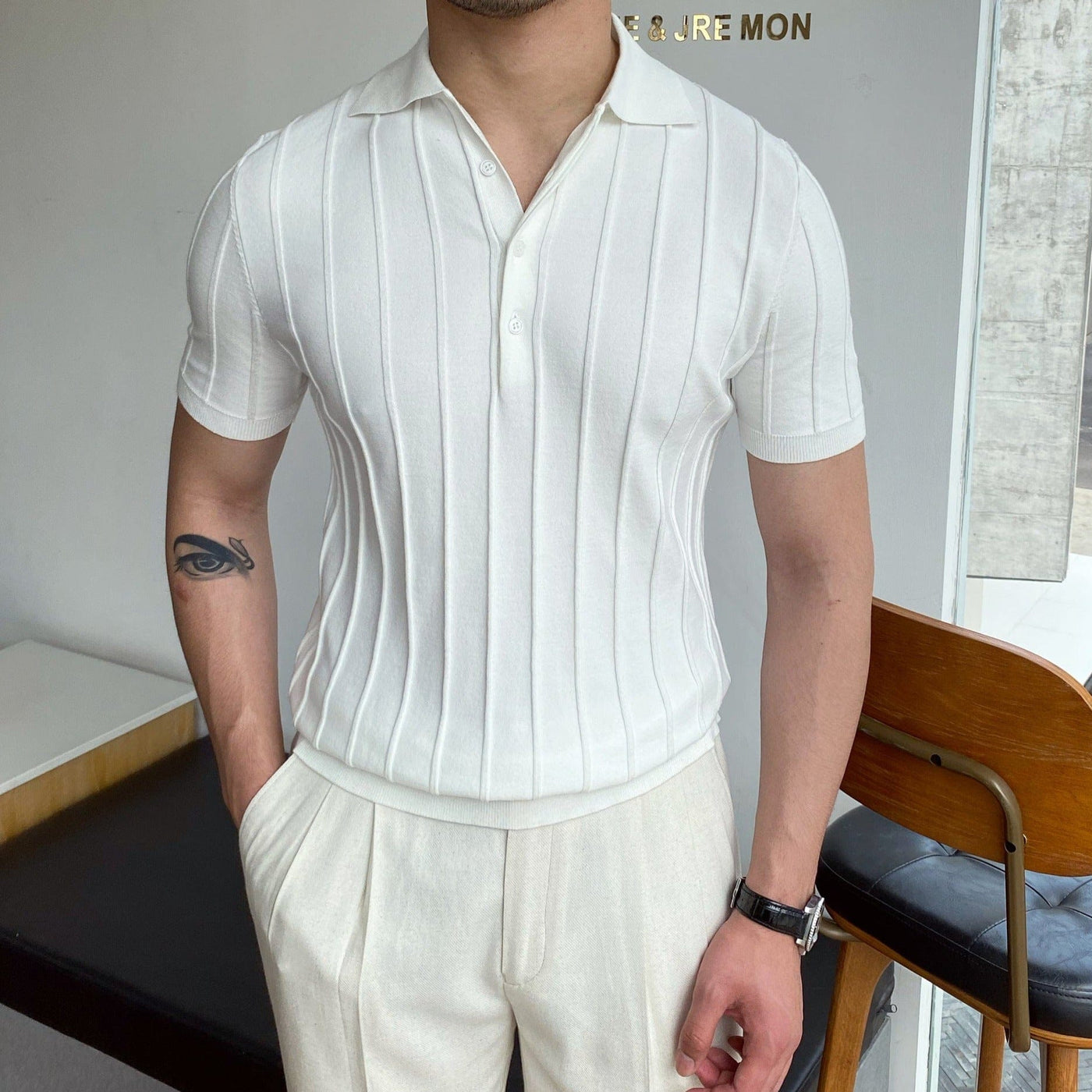 Herren Poloshirt Old Money-1