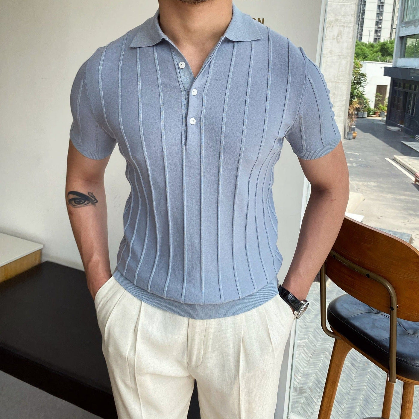 Variant image for Herren Poloshirt Old Money-7